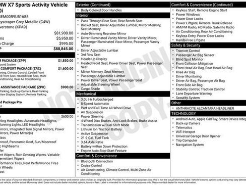 Used 2024 BMW X7 xDrive40i w/ Premium Package image 2
