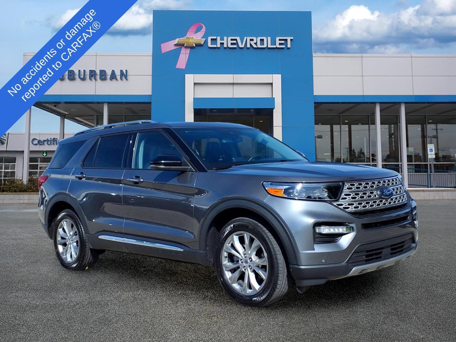 Used 2023 Ford Explorer Limited w/ Limited Technology Package AWD/4WD image 3