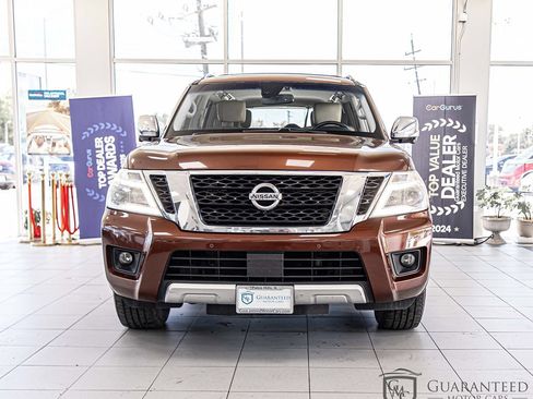 Used 2017 Nissan Armada Platinum w/ Captain Seat Package RWD image 2