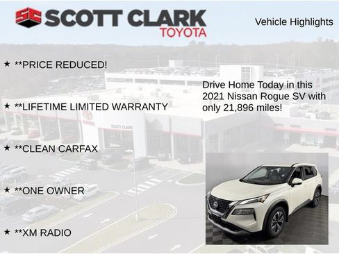 Used 2021 Nissan Rogue SV FWD image 13