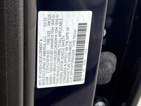 Used 2023 Honda Ridgeline RTL-E image 35