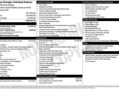 Used 2017 Jeep Wrangler Unlimited Rubicon w/ Cold Weather Group image 2