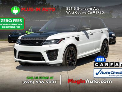 Used 2019 Land Rover Range Rover Sport SVR