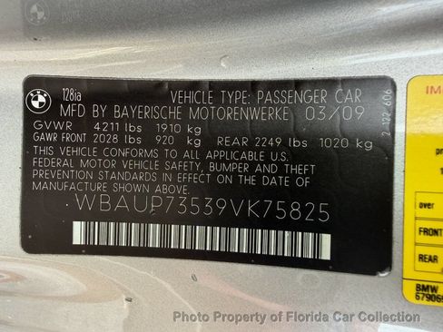 Used 2009 BMW 128i Coupe RWD image 74