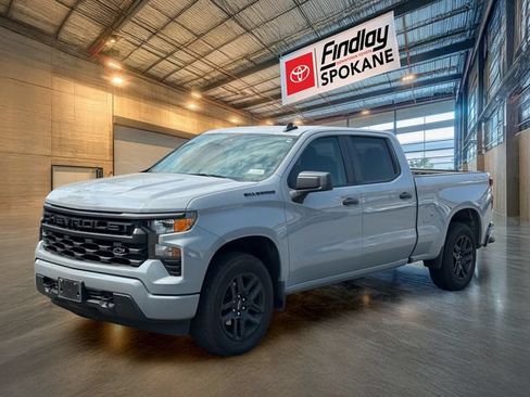 Used 2024 Chevrolet Silverado 1500 Custom w/ LPO, Dark Essentials Package AWD/4WD image 1