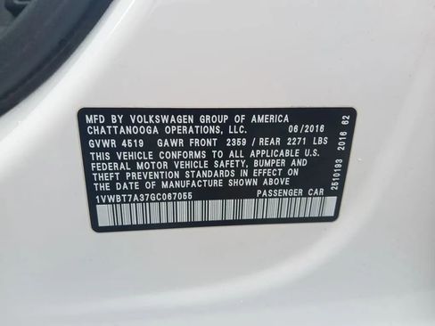 Used 2016 Volkswagen Passat 1.8T SE image 9