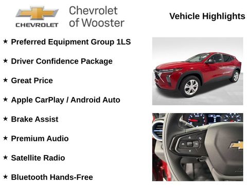 New 2026 Chevrolet Trax LS w/ Driver Confidence Package FWD image 2