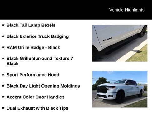 Used 2026 RAM 1500 Limited w/ Night Edition AWD/4WD image 12