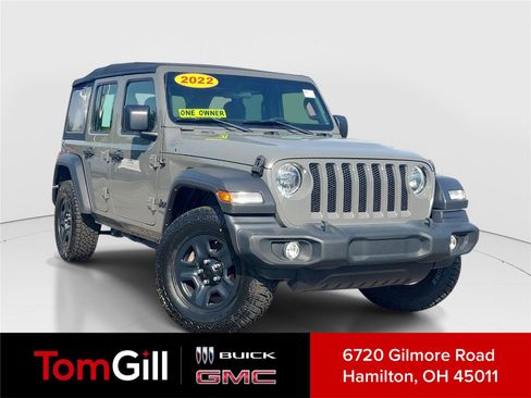 Used 2022 Jeep Wrangler Unlimited Sport AWD/4WD image 1
