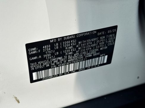 Used 2025 Subaru Outback Premium image 33