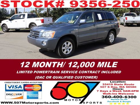 Used 2003 Toyota Highlander 4WD V6 image 2