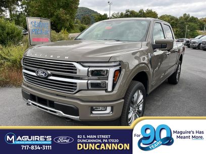 New 2026 Ford F150 Platinum w/ Equipment Group 703A Plus