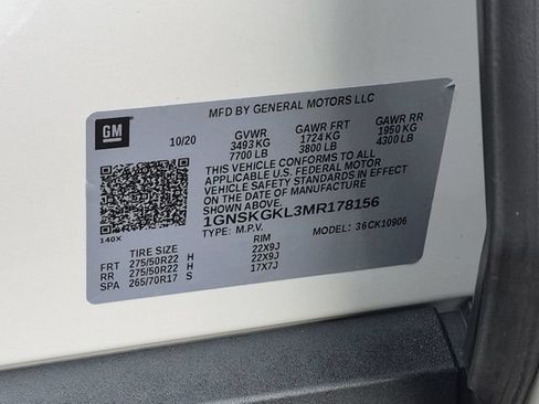 Used 2021 Chevrolet Suburban High Country AWD/4WD image 26