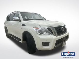 Used 2020 Nissan Armada Platinum w/ Captain's Chairs Package AWD/4WD video 1