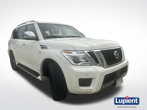Used 2020 Nissan Armada Platinum w/ Captain's Chairs Package AWD/4WD image 1