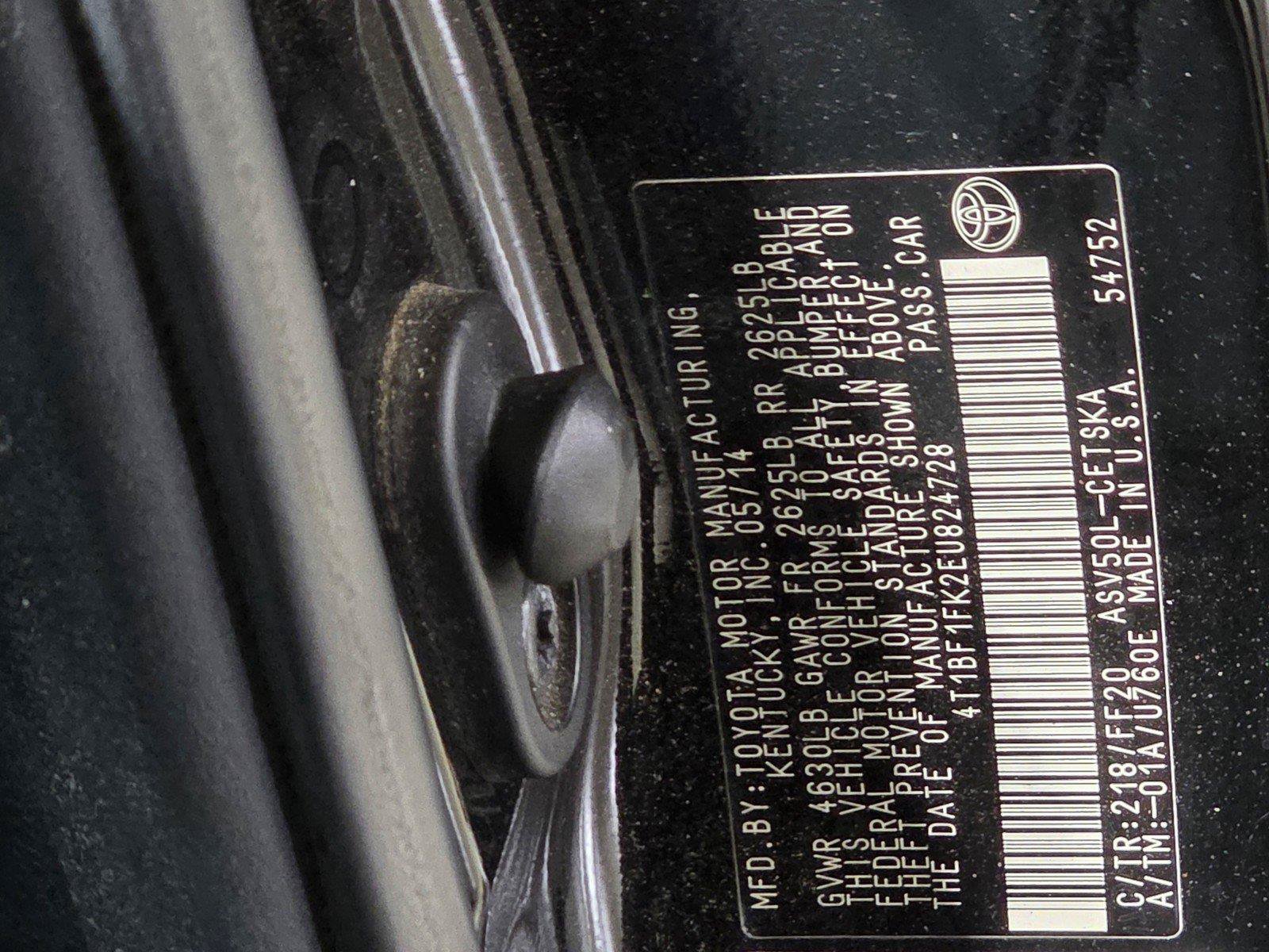 Used 2014 Toyota Camry SE w/ Fleet Convenience Package FWD image 22
