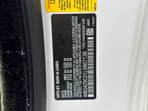 Used 2020 BMW M4 Convertible w/ Competition Package image 18