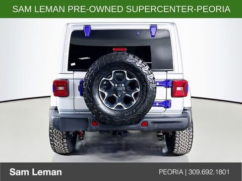 Used 2023 Jeep Wrangler Unlimited Rubicon 4xe w/ Steel Bumper Group image 6