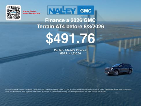 New 2026 GMC Terrain AT4 AWD/4WD image 6
