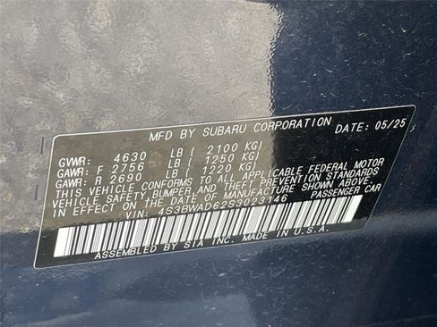 Certified 2025 Subaru Legacy Premium AWD/4WD image 31