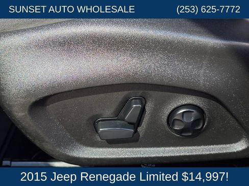 Used 2015 Jeep Renegade Limited w/ Advanced Technology Group AWD/4WD image 27