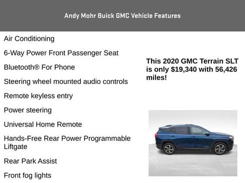 Used 2020 GMC Terrain SLT w/ Preferred Package FWD image 16