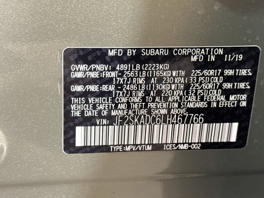 Used 2020 Subaru Forester w/ Alloy Wheel Package AWD/4WD image 38