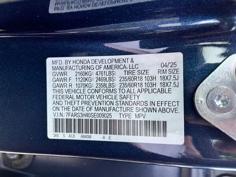 Used 2025 Honda CR-V EX image 13