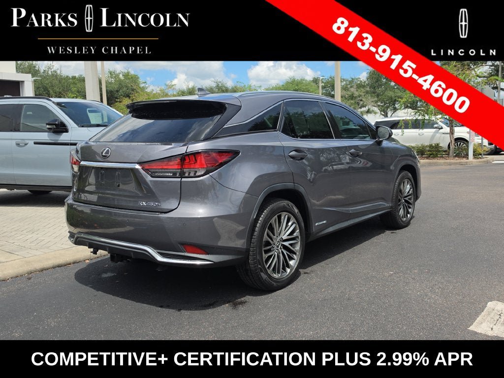 Used 2020 Lexus RX 450h AWD w/ Luxury Package image 4