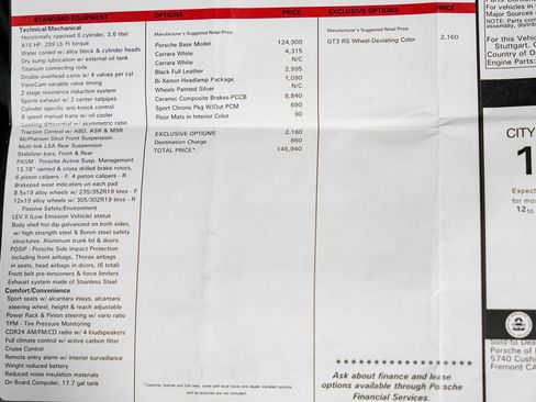 Used 2008 Porsche 911 GT3 RS RWD image 2