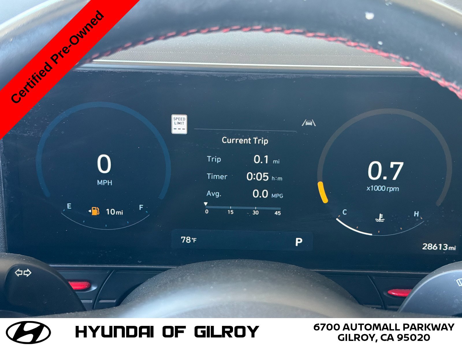 Certified 2024 Hyundai Kona N Line FWD image 26