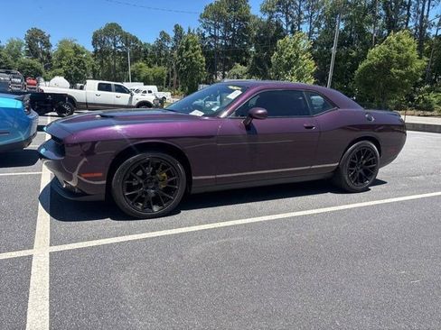 Used 2021 Dodge Challenger SXT w/ Blacktop Package RWD image 2