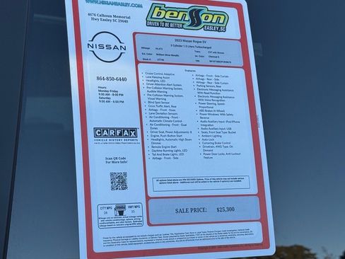 Certified 2023 Nissan Rogue SV image 26