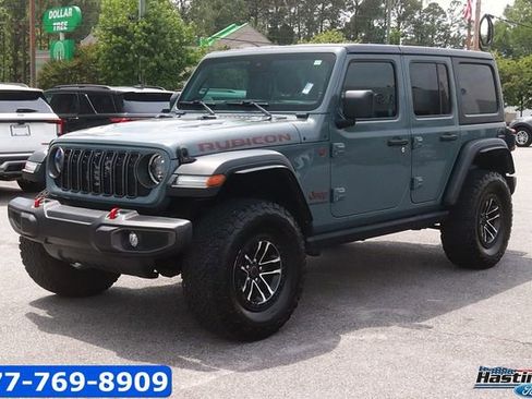 Used 2024 Jeep Wrangler Unlimited Rubicon w/ XTREMEE 35" Tire Package AWD/4WD image 3