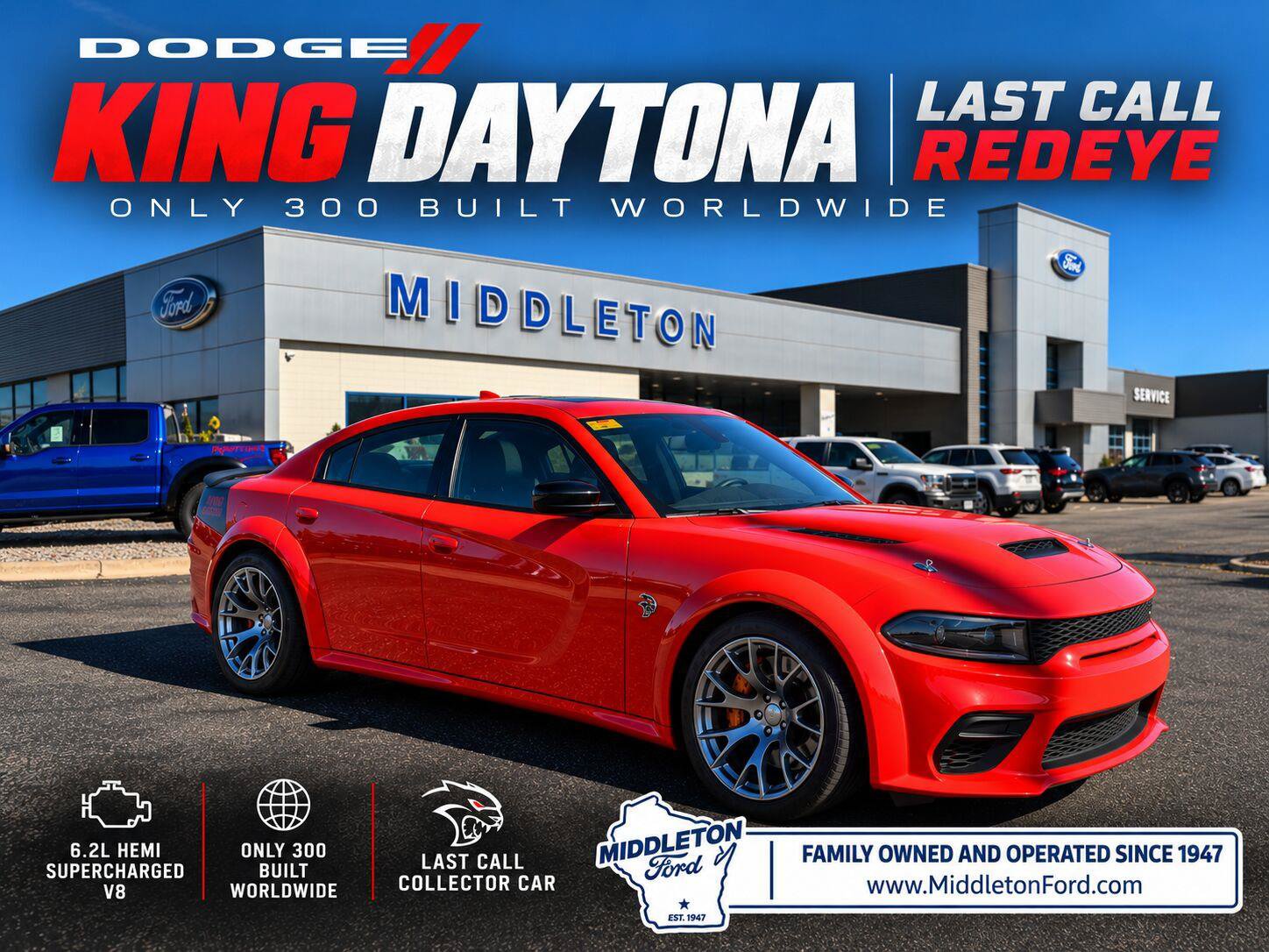 Used 2023 Dodge Charger SRT Hellcat RWD image 1