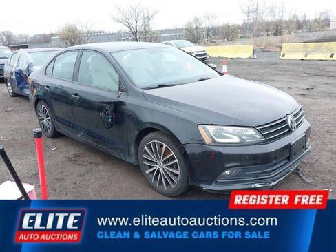 Used 2016 Volkswagen Jetta Sport w/ Lighting Package image 1
