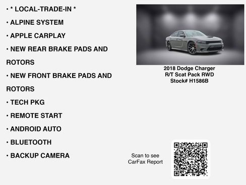 Used 2018 Dodge Charger R/T Scat Pack image 7