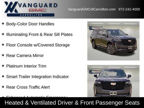 Used 2023 Cadillac Escalade ESV Sport Platinum AWD/4WD image 39