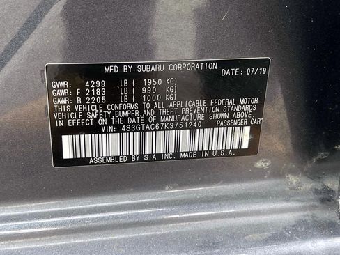 Used 2019 Subaru Impreza 2.0i Premium image 19