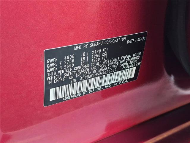 Used 2021 Subaru Legacy Touring XT w/ Popular Package #3 AWD/4WD image 26