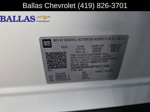 Certified 2023 Chevrolet Blazer LT w/ Convenience Package image 35