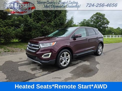 Used 2018 Ford Edge Titanium w/ Equipment Group 301A AWD/4WD image 1