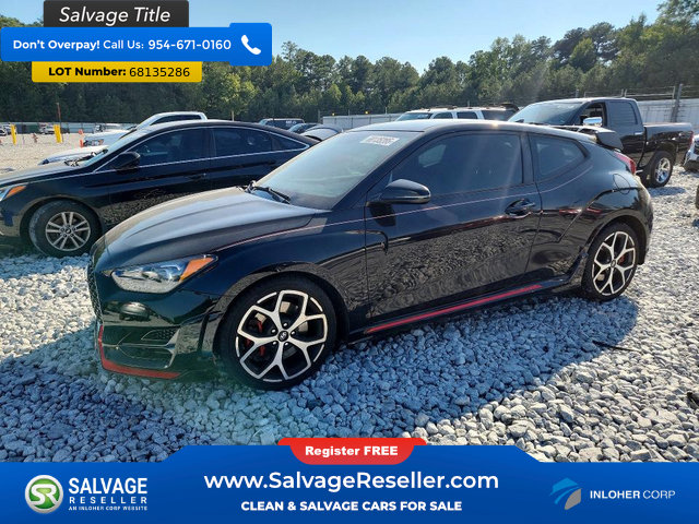 Used 2020 Hyundai Veloster N FWD image 1
