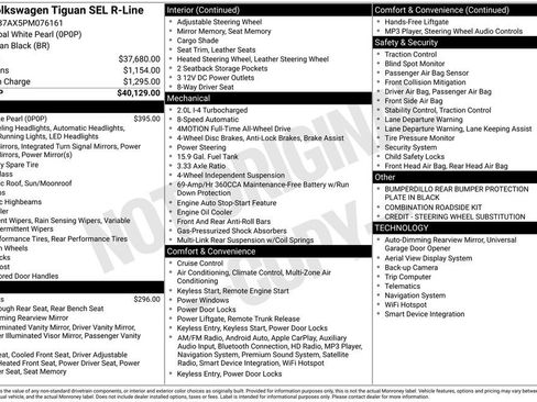 Used 2023 Volkswagen Tiguan SEL R-Line AWD/4WD image 10