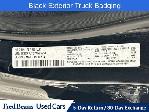 Used 2023 RAM 1500 Laramie AWD/4WD image 40