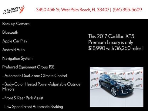 Used 2017 Cadillac XT5 Premium Luxury image 30