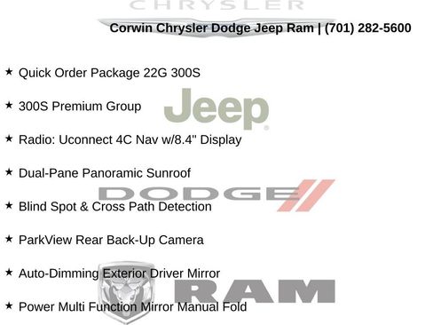 Certified 2018 Chrysler 300 S w/ 300S Premium Group image 15