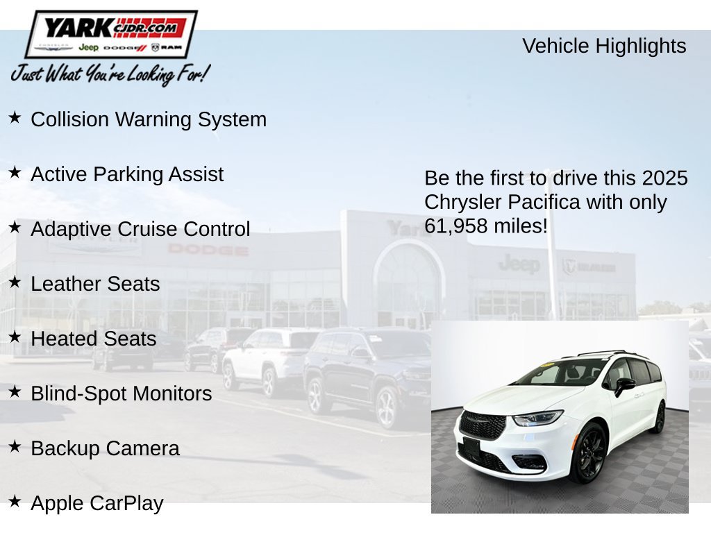 Certified 2025 Chrysler Pacifica Limited FWD image 12