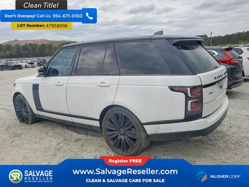 Used 2018 Land Rover Range Rover HSE AWD/4WD image 3