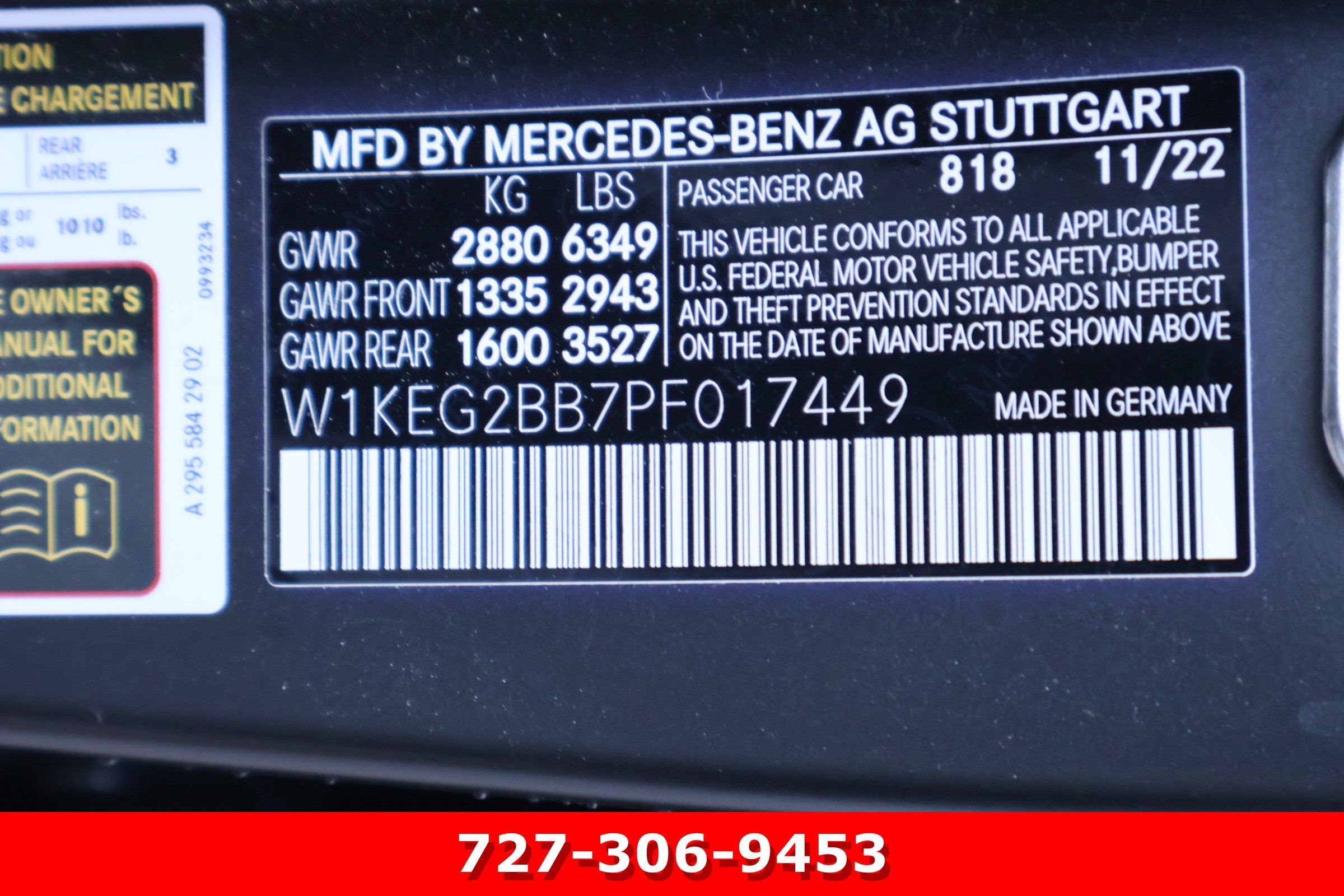 Certified 2023 Mercedes-Benz EQE 350+ Sedan image 28